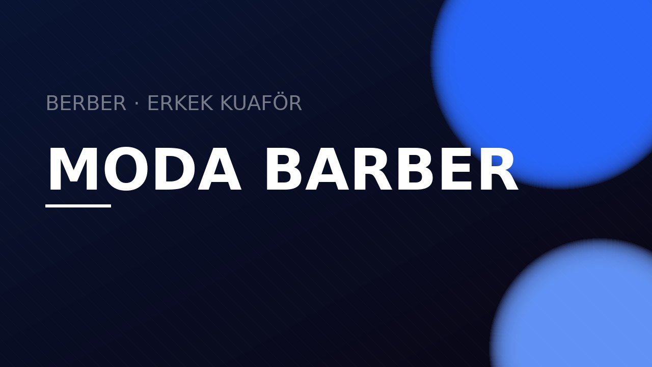 Moda Barber Studio