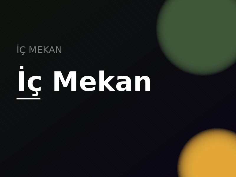 İç mekan